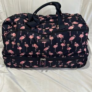 Vera Bradley Lightened  Up Wheeled Carry On Luggage